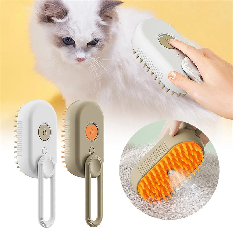 Petglowy Steam Grooming Brush